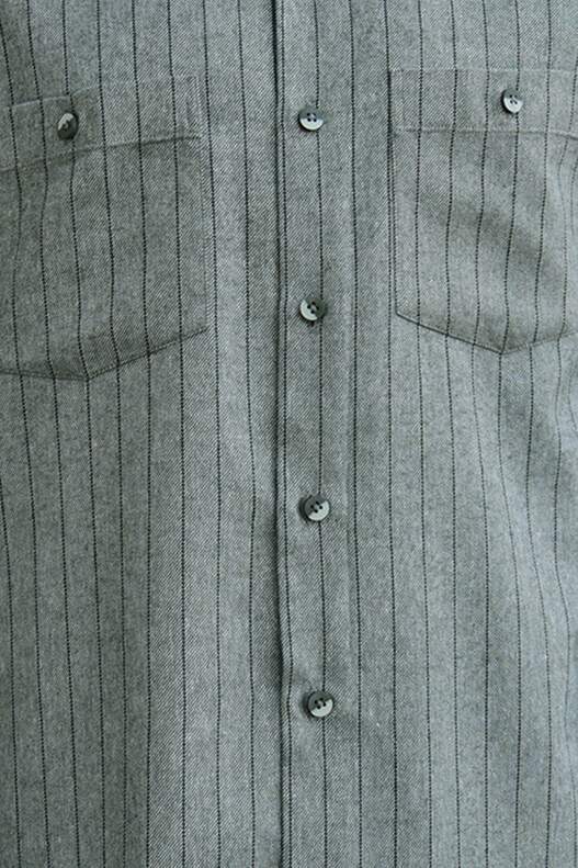 Yeşil Üzerine Koyu Yeşil Çizgili Kışlık Pamuklu