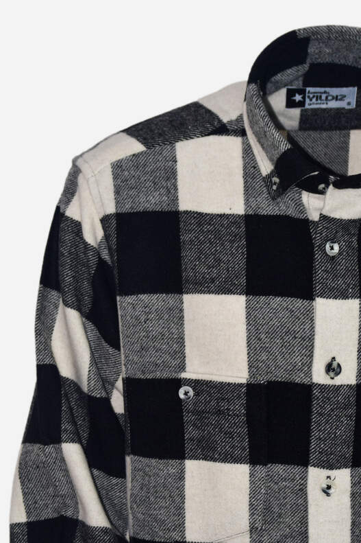 Black Checked Lumberjack Men's Shirt