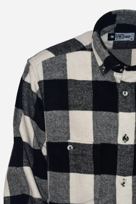 Black Checked Lumberjack Men's Shirt