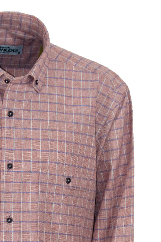 Red Check Winter Cotton Shirt