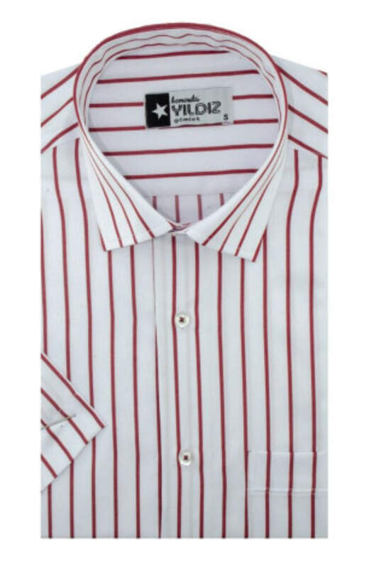 Beyaz Üzerine Kırmızı Çizgili Beyaz Üzerine Kırmızı Çizgili