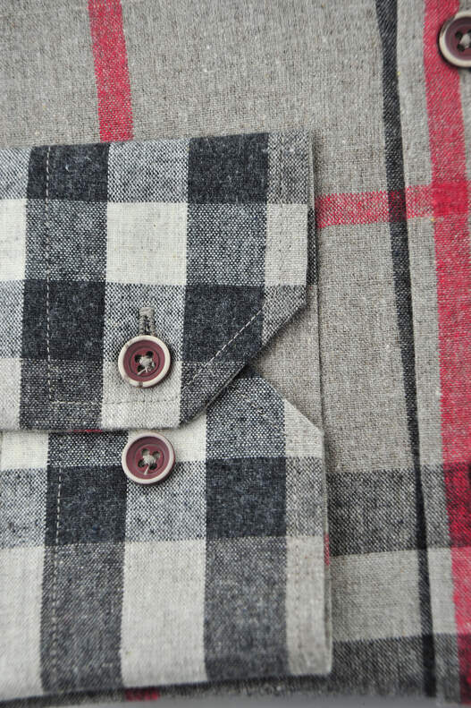 Bej - Krem Ekose Kışlık Pamuklu Bej - Krem Ekose Kışlık Pamuklu