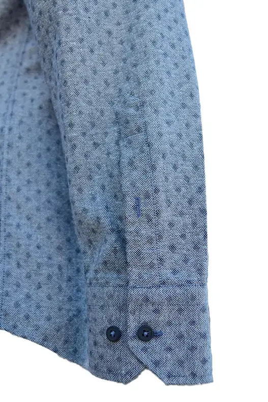 Gray-Blue Self Patterned