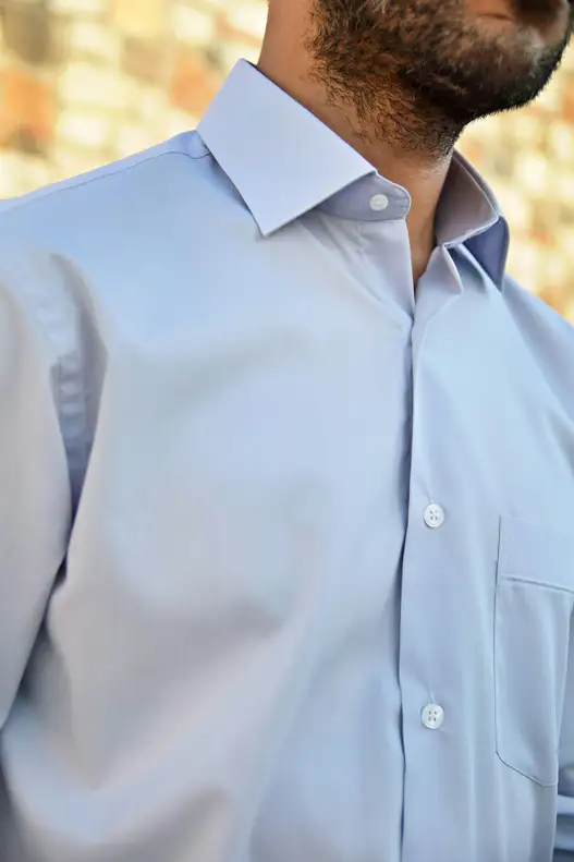 Yıldız Grey Terikoton Men's Shirt