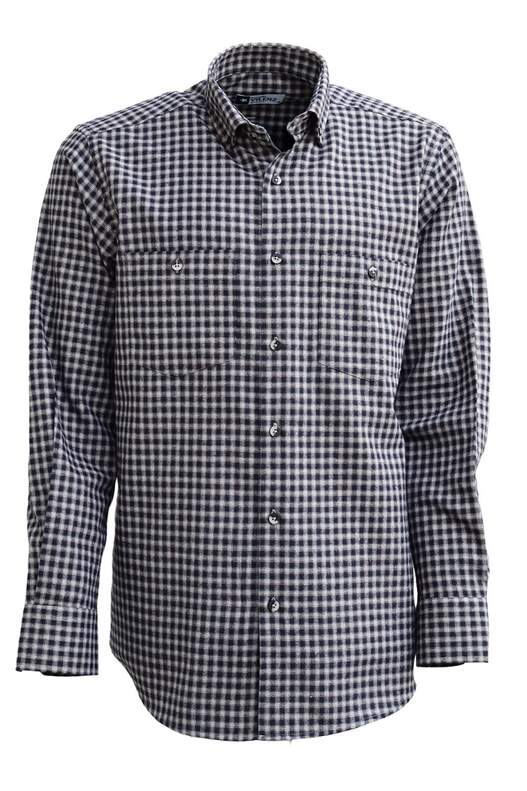 Bej Üzerine Lacivert Kırmızı Kareli