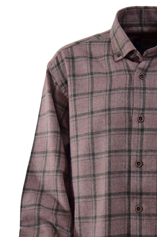 Rose Dry Check Winter Cotton Shirt