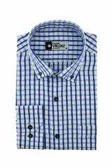 YILDIZ Checked Long Sleeve Shirt