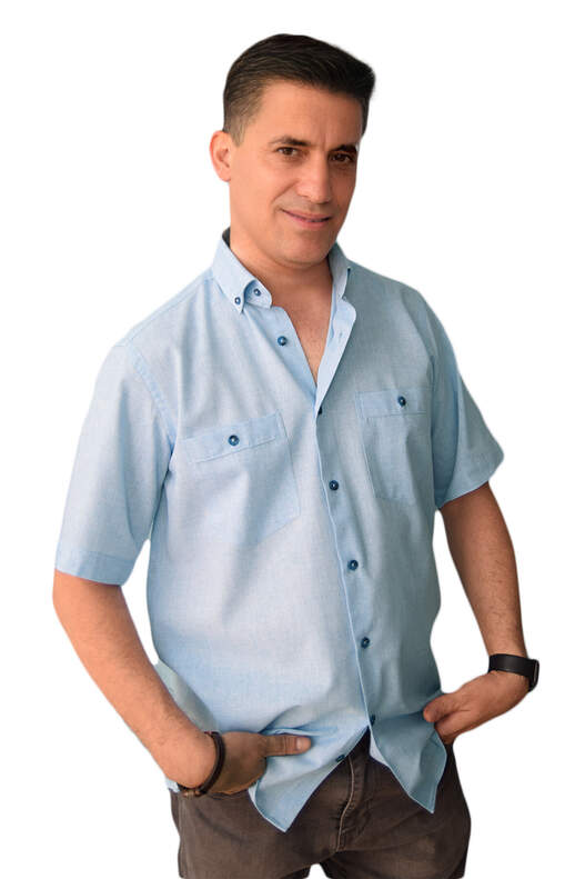 Açık Mavi Keten Dokulu