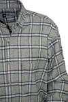 Green Checked Winter Cotton Shirt - 2