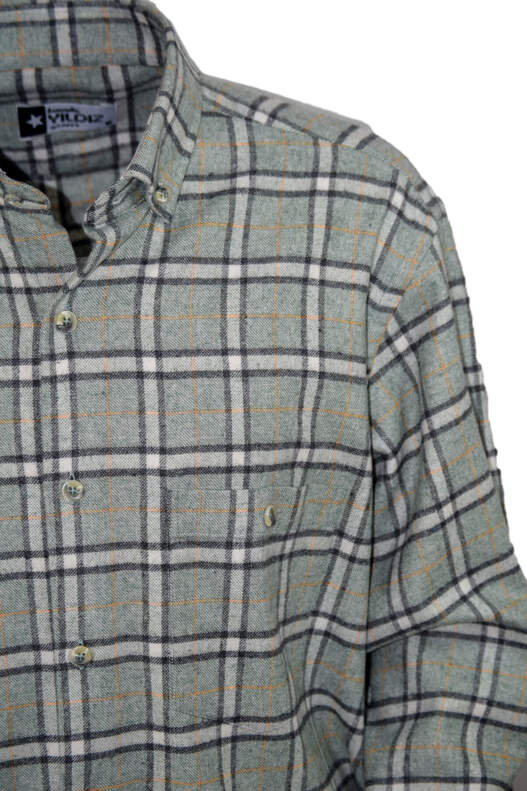 Yeşil Kareli Kışlık Pamuklu Yeşil Kareli Kışlık Pamuklu