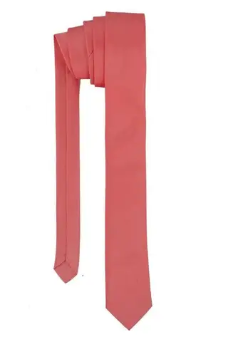 Dark Pink Handkerchief Classic Tie