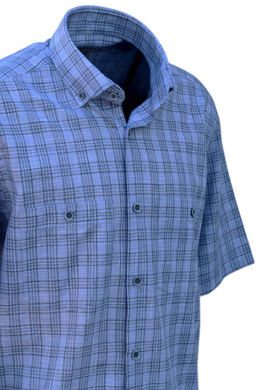 Beyaz Üzeri Gri Mavi Siyah Ekose Beyaz Üzeri Gri Mavi Siyah Ekose