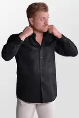 Black Oxford Shirt