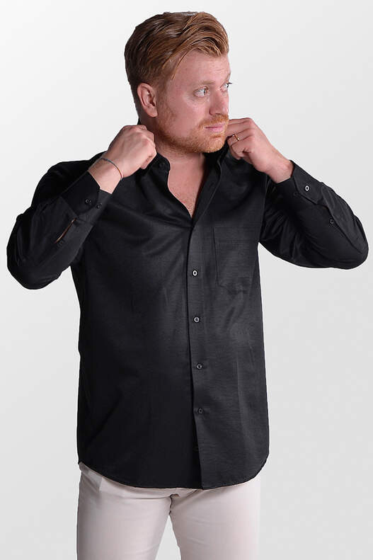 Black Oxford Shirt