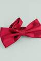 Red Solid Colour Bow Tie