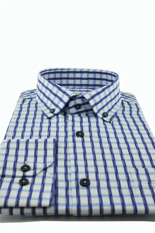 YILDIZ Checked Long Sleeve Shirt
