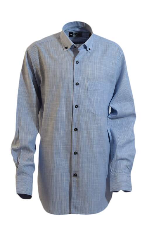 YILDIZ Blue Striped Long Sleeve Shirt