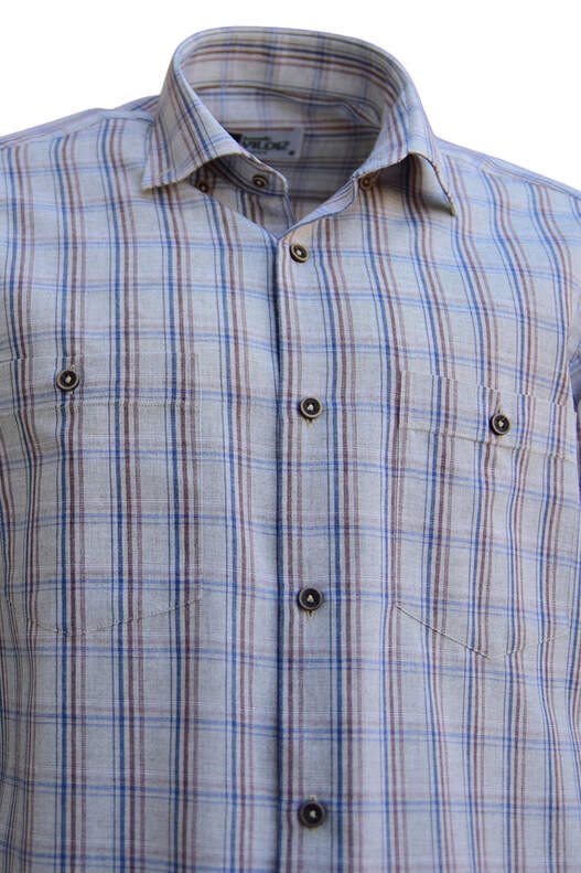 Bej Kiremit Mavi Ekose MEVSİMLİK Bej Kiremit Mavi Ekose MEVSİMLİK