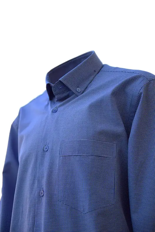 Blue and White Gingham