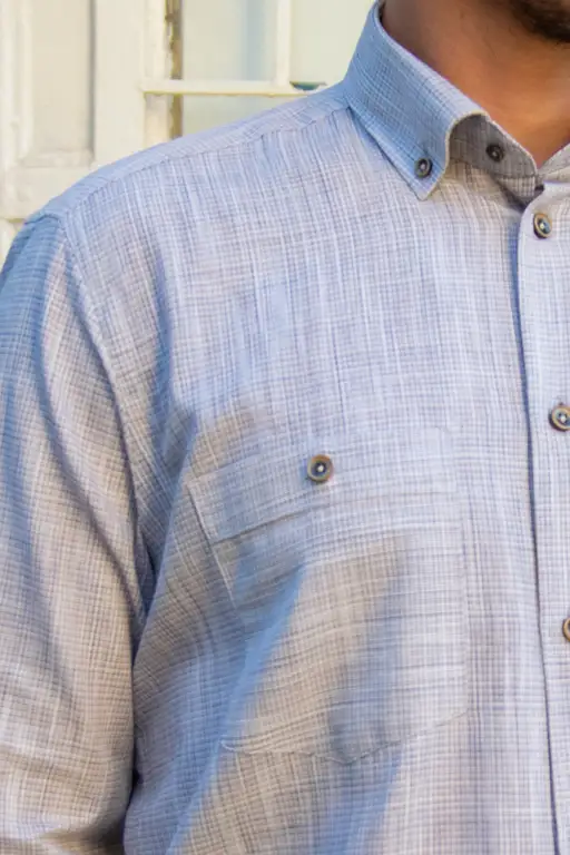 YILDIZ Line Pattern Seasonal Long Sleeve Shirt