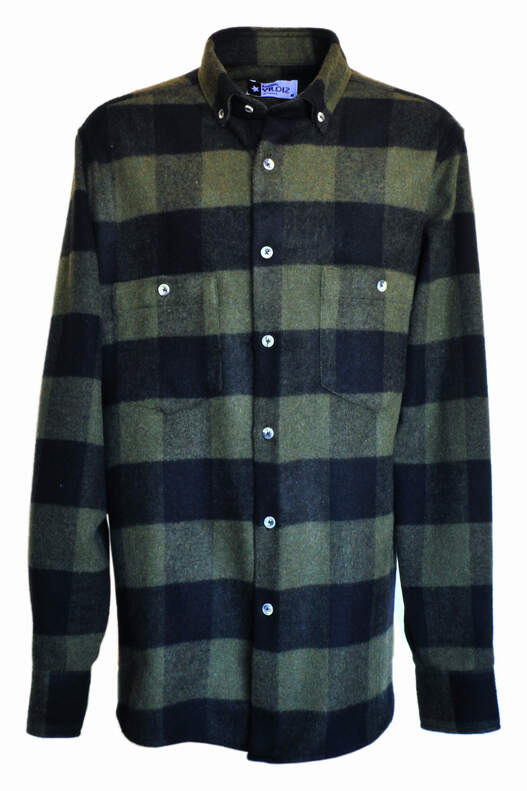 Yeşil Siyah Kareli Oduncu Gömlek Yeşil Siyah Kareli Oduncu Gömlek