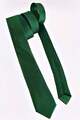 EMERALD GREEN SATIN TIE WITH HANDKERCHIEF