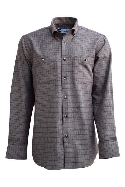 Kahverengi Mavi/Kırmızı Kareli