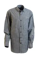 Grey Striped Seasonal Shirt