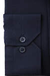 YILDIZ Navy Blue Classic Cut Men's Shirt - 3