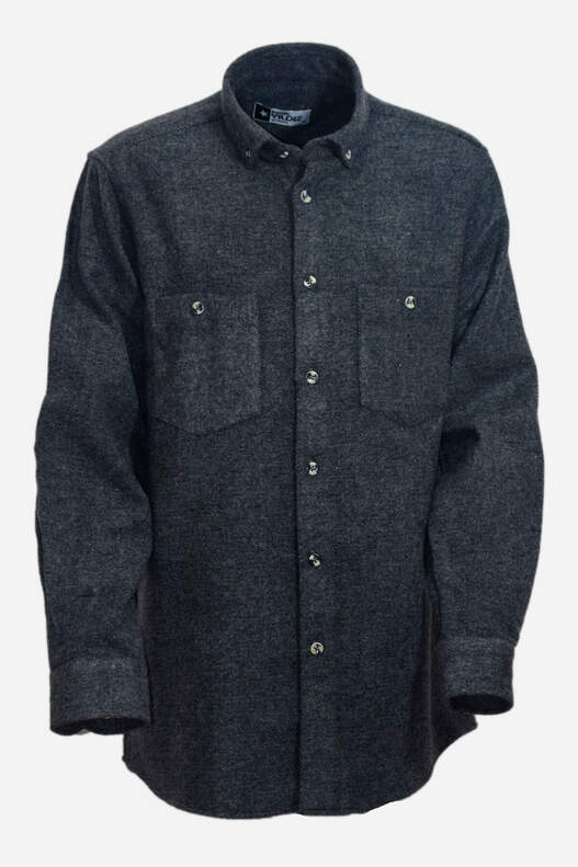 Gri Düz Renk Oduncu Erkek Gömlek Gri Düz Renk Oduncu Erkek Gömlek