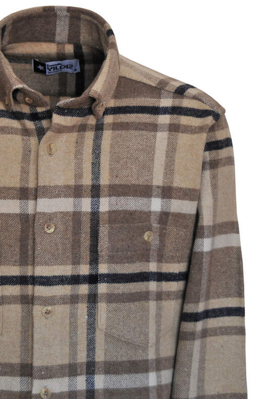 Kahve Siyah Ekose Oduncu Gömlek Kahve Siyah Ekose Oduncu Gömlek