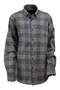 Açık ve Koyu Gri Ekose Pamuklu Kışlık Gömlek