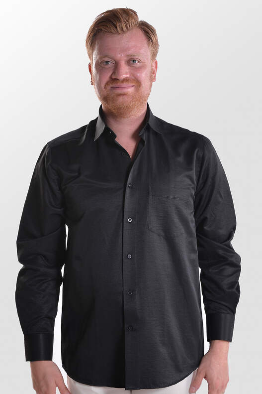 Black Oxford Shirt