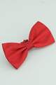 Red Satin Bow Tie