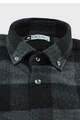 Black Grey Checked Lumberjack Shirt