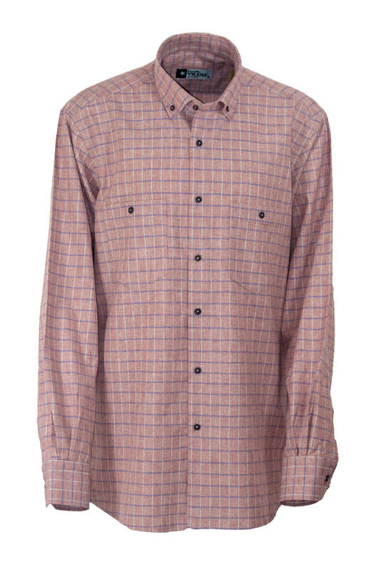 Red Check Winter Cotton Shirt