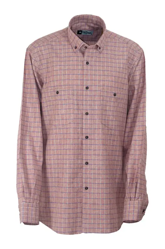 Red Check Winter Cotton Shirt