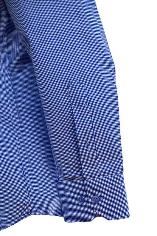 Blue and White Gingham