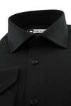 Black Winter Cotton Shirt - 4
