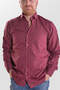 Bordo Terikoton Uzun Kol Gömlek