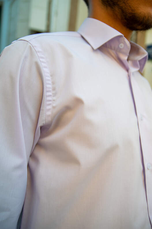Lilac Terikoton Long Sleeve Shirt