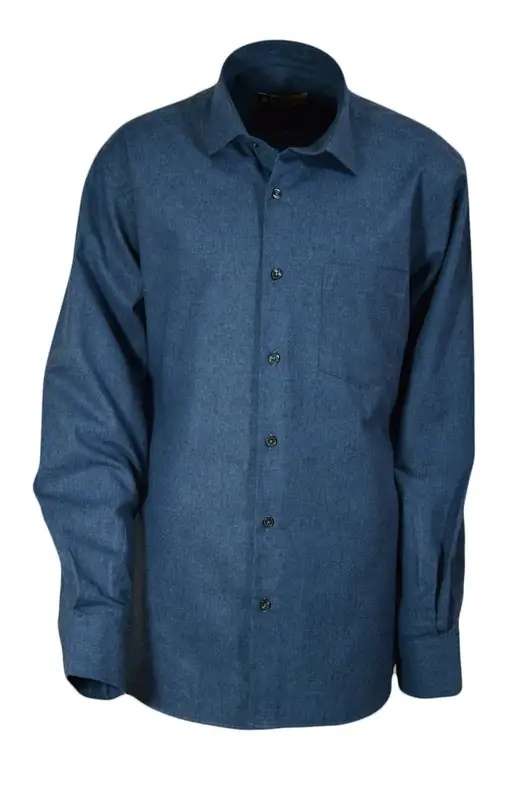 Navy Blue Winter Cotton Shirt