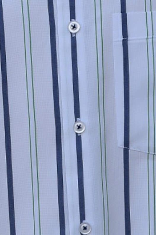 Beyaz Zemine Lacivert Yeşil Çizgili Beyaz Zemine Lacivert Yeşil Çizgili