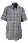 White Grey Yellow Blue Plaid - 1