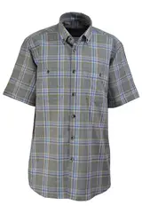 White Grey Yellow Blue Plaid