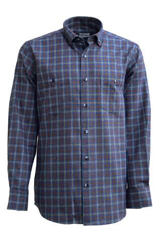 Koyu Mavi Kiremit Ekose