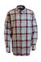 YILDIZ Red Cream Plaid Long Sleeve Shirt
