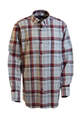 YILDIZ Red Cream Plaid Long Sleeve Shirt