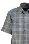 White Grey Yellow Blue Plaid - 2