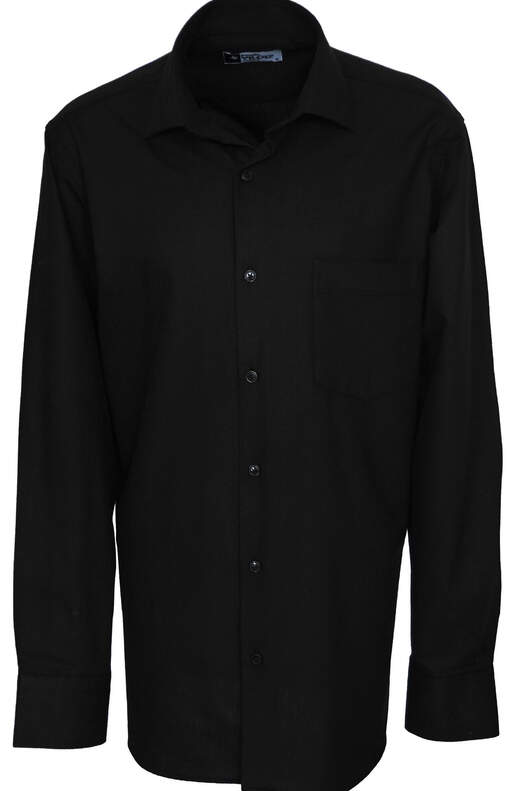 Black Winter Cotton Shirt